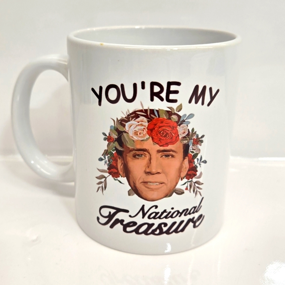 You’re My National Treasure Mug, Nicholas Cage Coffee Mug 10 oz